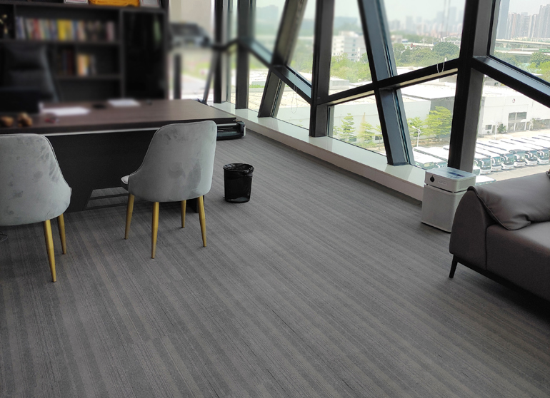 深圳某企業裝修除甲醛解決方案，租賃凈化器保障員工健康